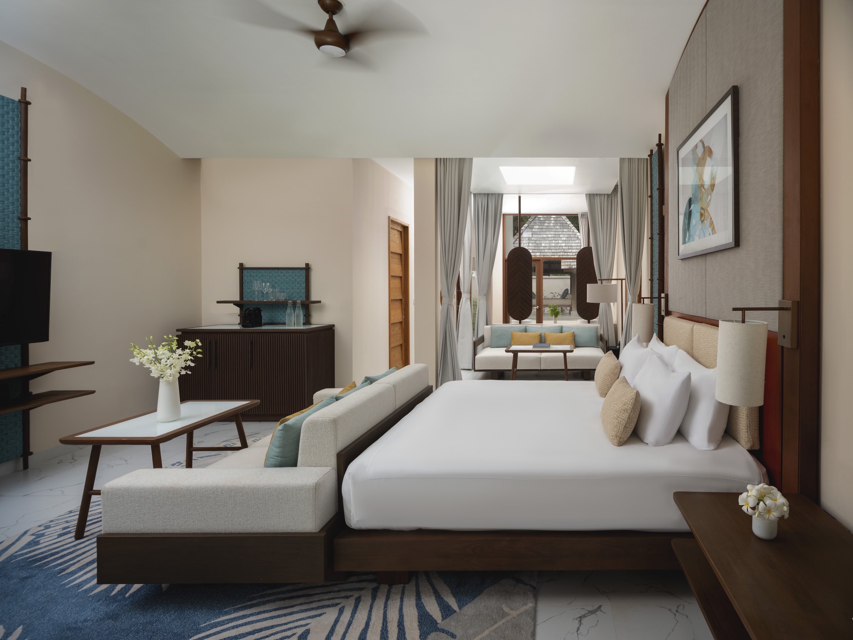 Conrad Maldives Rangali-Finolhu Island - Beach Villa - One Bedroom - Bedroom Interior